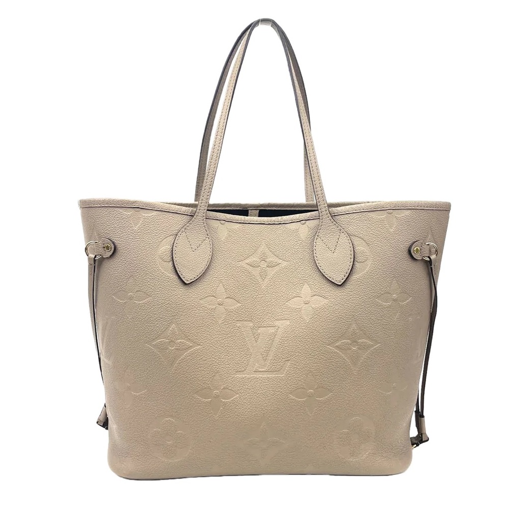Louis. Vuitton Never Full Turtledove bag.  original packaging along with receipt